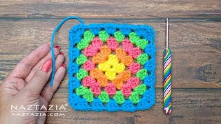 Crochet Granny Square Yarn Ends  What to Do with Them [upl. by Bohaty573]