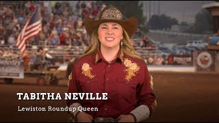 Lewiston Roundup 2024 Events with Tabitha Neville [upl. by Ydda739]