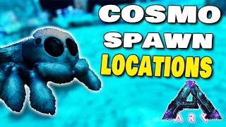 COSMO SPAWN LOCATION ON ABERRATION IN ARK SURVIVAL ASCENDED [upl. by Enyaht]