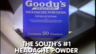 1992 Goodys Headache Powder quotRichard Petty The Kingquot TV Commercial [upl. by Balch584]