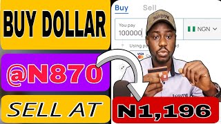 BUY USDT AT N870  UPDATED TRANSAK DOLLAR ARBITRAGE • EARN 42K PER TRANSACTION ✓ [upl. by Nylyahs144]