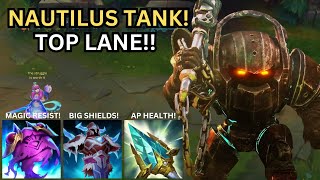 GOLD RANKED TANK NAUTILUS TOP AZ Top Lane Challenge [upl. by Alakam]