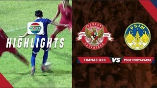 Highlights Timnas Indonesia U23 Vs PSIM 00 [upl. by Sauveur]