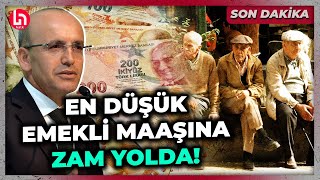 SON DAKİKA Emekli kök maaşına ek zam geliyor En düşük emekli maaşı ne kadar olacak İşte rakam [upl. by Rehpinej]