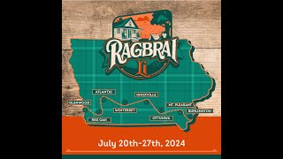 RAGBRAI LI Livestream of Post Route Announcement Interviews [upl. by Daphne]