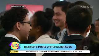 Highscope Model United Nations 2019  WARNA WARNI [upl. by Lazare]