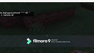 Minecraft Scaffold Command [upl. by Rogovy79]