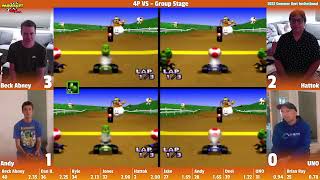 Mario Kart 64 Tournament  2022 Summer Kart Invitational  Group Stage 46 [upl. by Allerus]