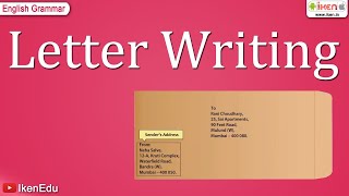 Letter Writing  Class 6 English Grammar  iKen [upl. by Ignatz636]