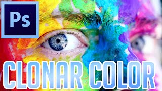 🌈CLONAR COLOR en PHOTOSHOP una herramienta desconocida pero muy útil [upl. by Anuahc70]