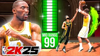 99 MID RANGE is ASTONISHING on NBA 2K25😱 [upl. by Quinn313]