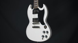 Epiphone 1961 Les Paul SG Standard  Aged Classic White [upl. by Otrebile]