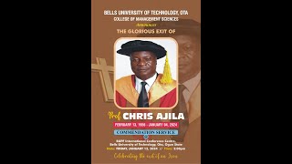 COMMENDATION CEREMONY IN HONOR OF PROF CHRIS AJILA [upl. by Carbrey]