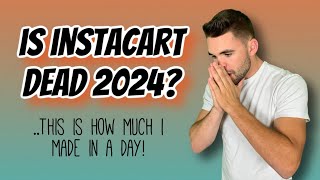 IS INSTACART WORTH IT  2024 UPDATE [upl. by Omik]