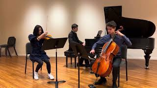 Shostakovich piano trio No 2 Op 67 Masterclass with Inon Barnatan  SCMS 2023 Academy [upl. by Etteval]