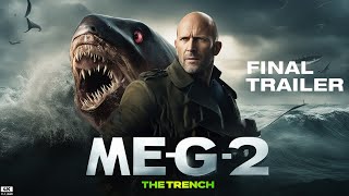 THE MEG 2 Final Trailer  New Megalodon Shark Movie 4k 2023  Jason Statham [upl. by Darice981]