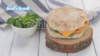 Panino con burger di ceci  Forno e fornelli [upl. by Lihcox758]