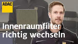 Innenraumfilter wechseln Tipps für saubere Luft im Auto  Einfach Selber Machen  ADAC [upl. by Wolfgang815]