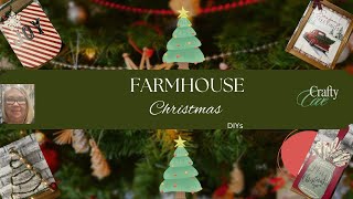 🎄🎄🎄Christmas Farmhouse DIYs🎄🎄🎄 [upl. by Shina]