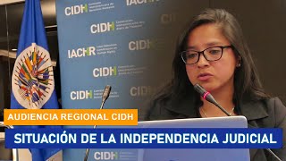 🔴 Audiencia regional CIDH  Situación de la independencia judicial 28022024 [upl. by Warden]