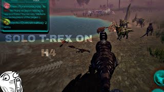 THE CURSED ISLE  TREX SOLO ON H4 🤩🤩thecursedisle [upl. by Dunkin]