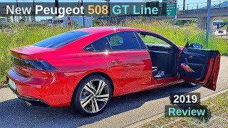 New Peugeot 508 GT Line Sedan 2019 Review Interior Exterior [upl. by Spatz579]