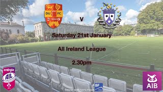 Trinity vs Terenure  AIL Round 11  21st January 2023 [upl. by Deutsch610]