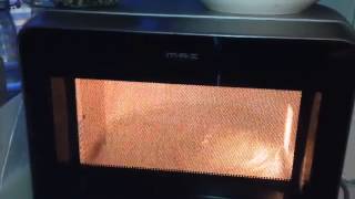 Whirlpool MAX microwave bursts into flames [upl. by Eceinehs]