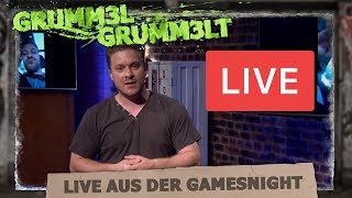 Grummel grummelt live in der Gamesnight [upl. by Norward]