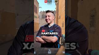 How to XANTARES PEEK in CS2 🥱cs2 [upl. by Nerissa]