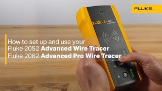 How to trace wire in walls with the Fluke 2052 and 2062 Advanced Wire Tracer [upl. by Levins]