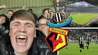 MAXIMIN SCREAMER LATE GOAL  NEWCASTLE VS WATFORD VLOG 11 [upl. by Emmie]