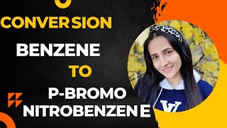 Convert Benzene to pbromonitrobenzene Conversions Organic chemistry Class12 Chemistry Ncert [upl. by Samara]