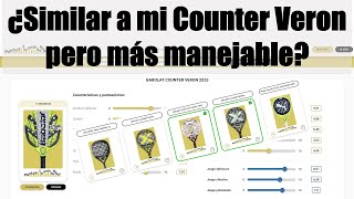 ¿Similar a mi Babolat Counter Veron pero más manejable padel [upl. by Kenelm]