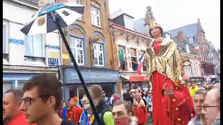 Carnaval de Cassel 2022  Reuze Papa  Reuze Maman et leur harmonie [upl. by Kecaj]