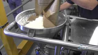 How to Add Powder to the Hopper on the Fristam Powder Mixer [upl. by Tnecillim]