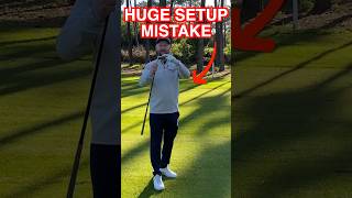 ⛔️ AVOID This Common SETUP MISTAKE ⛔️ golf golfswing subscribe [upl. by Thirzia347]