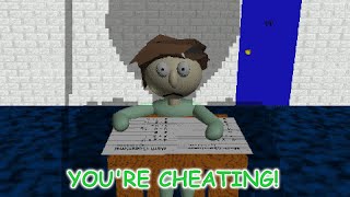 Cheating on Math Questions Baldis Basics Animation [upl. by Ayoted591]