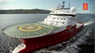 Kongsberg Maritime delivery to Fugro Symphony [upl. by Arahs]