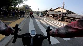 Nara back to Osaka biking in Japan [upl. by Daniel469]