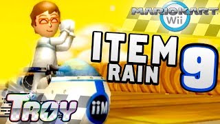 Mario Kart Wii Item Rain 9 [upl. by Vanhomrigh]