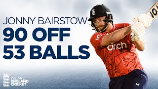 💥 Smashed Out The Ground  Jonny Bairstow Hits 90 off 53 Balls  England v South Africa 2022 [upl. by Stanton]