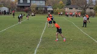 Iona CSS vs Chinguacousy SS  ROPSSAA Varsity Boys Flag Football  November 5th 2024 [upl. by Farlay]