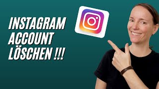 Instagram Account löschen deutsch I Instagram Anleitung I Instagram Tutorial [upl. by Dace702]