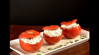 Receta de tomates rellenos  Alicante Sabores Naturales [upl. by Jairia]