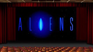 Cinema at home Aliens recreating Odeon cinema 1986 intro reel [upl. by Whalen]