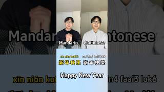 Cantonese VS Mandarin everyday basic phrases cantonese mandarin chinese [upl. by Ecnesse]