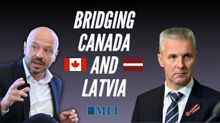 Bridging Canada and Latvia Balkan Devlen and Artis Pabriks [upl. by Nemrak]