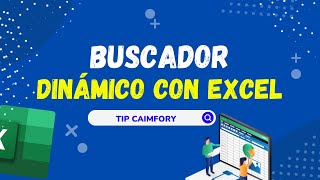 Cómo hacer un BUSCADOR DINAMICO en Excel  Buscar datos con un cuadro de texto [upl. by Thad]