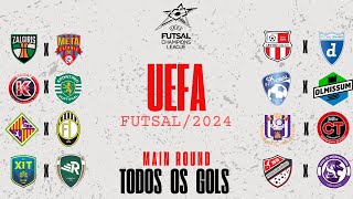 FUTSAL UEFA 2024  VALENDO A CLASSIFICAÇÃO   JOGOS DECISIVOS RODADA 3 [upl. by Karl164]